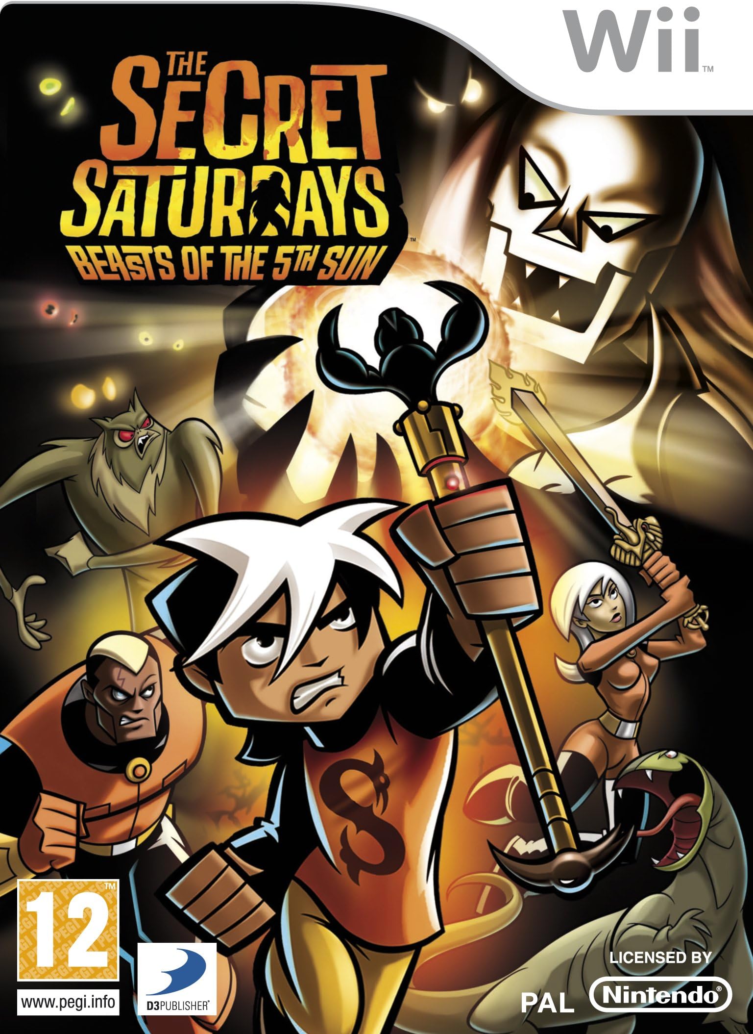 The Secret Saturdays: Beasts of the 5th Sun (Wii)