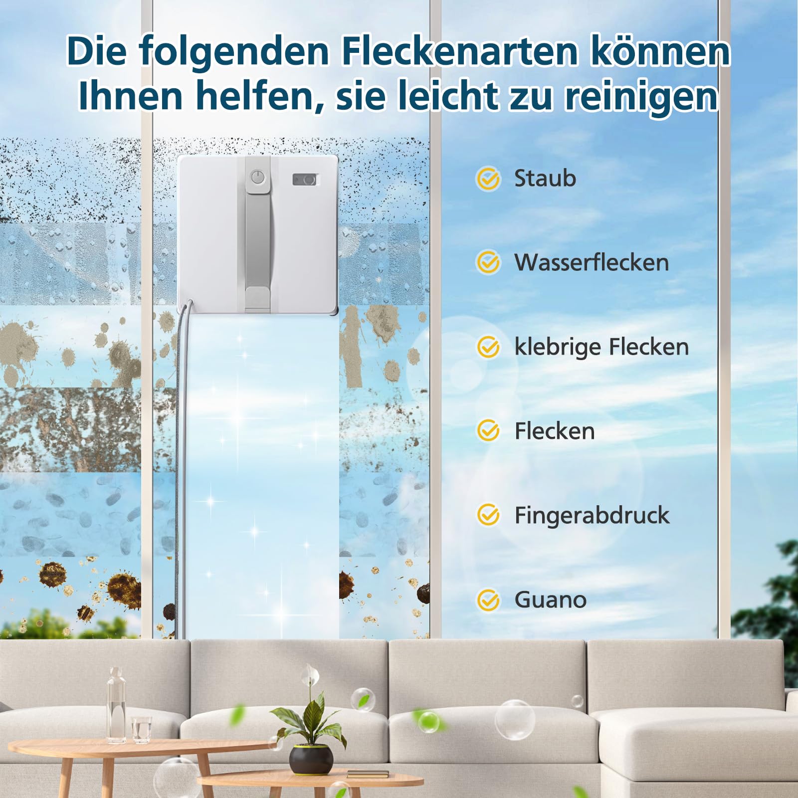 6 sztuk ściereczek do czyszczenia Ecovacs WINBOT MINI rodzinnych robotów do mycia okien, podkładka do czyszczenia okien, części zamienne do Ecovacs Winbot MINI W-CC02-0012