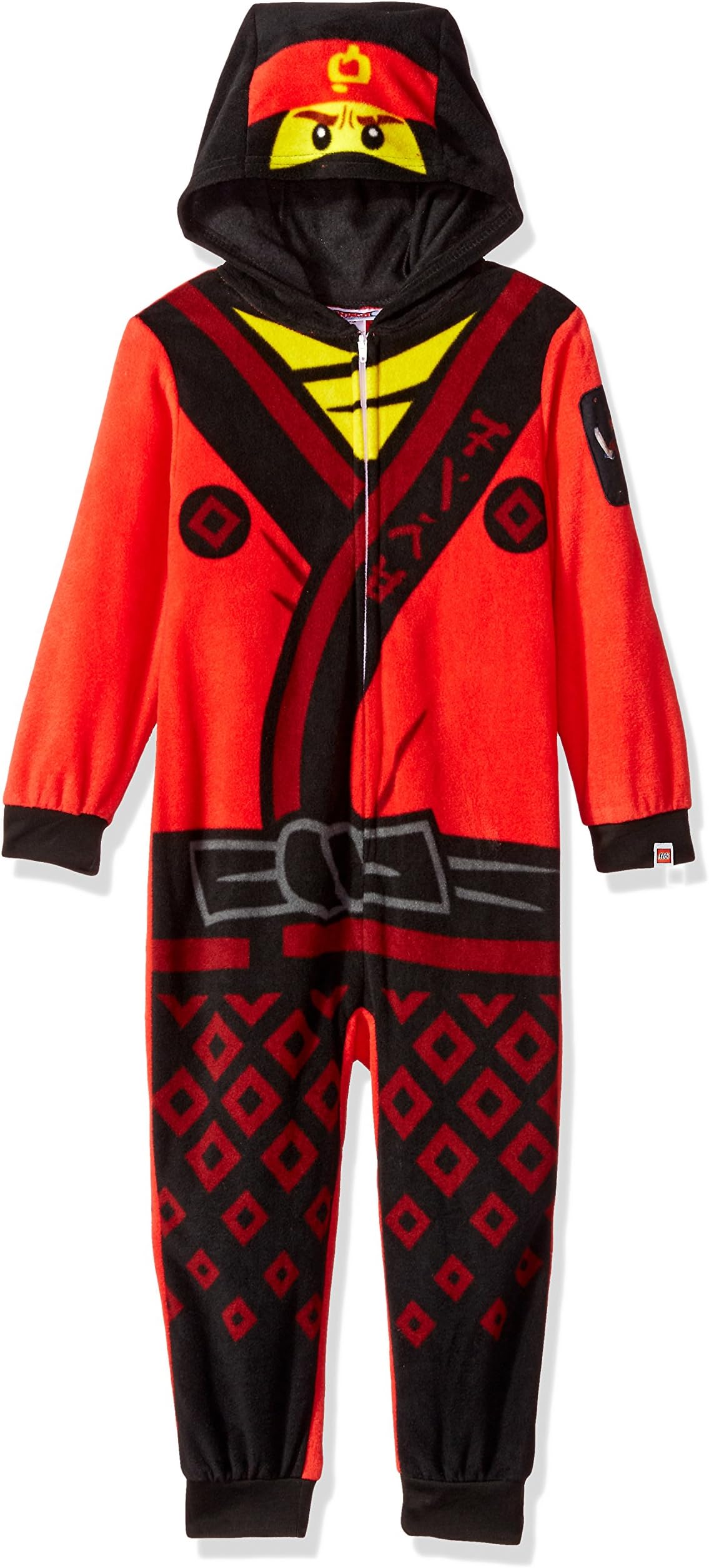LEGO Ninjago Boys Onesie Pajamas, All-in-one Set
