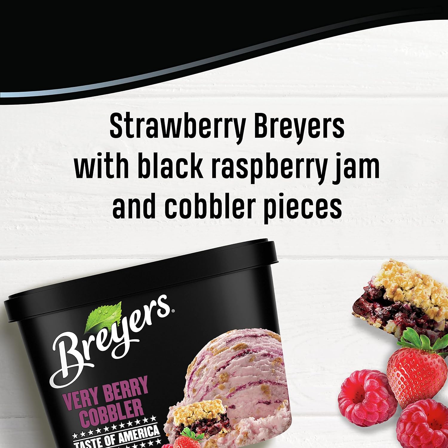 Breyers Taste of America Very Berry Cobbler Frozen Dessert 48 oz in