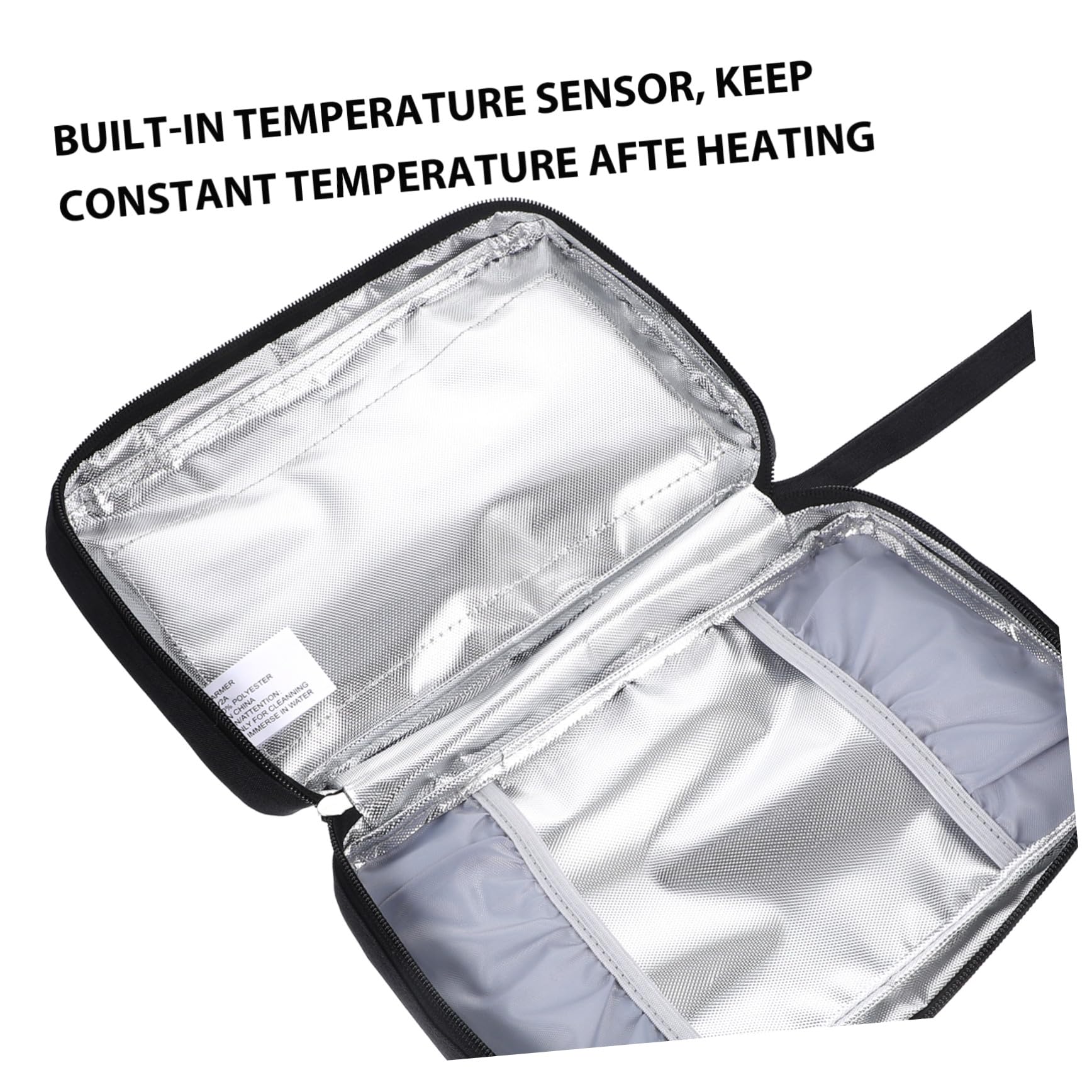 SOLUSTRE Tragbarer Feuchttuchwärmer mit USB Ladefunktion Feuchttücherwärmer aus Kunststoff Konstante Temperatur für Zuhause und Outdoor Nutzung