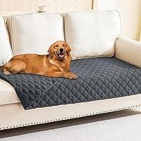 Vista 167 de Smiry Funda Impermeable para Cama de Perro Manta para Mascotas, Manta Suave y Lavable para Perros para Muebles Cama Sofá Sillón Reversible, a