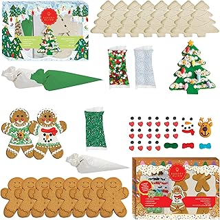 Holiday Cookie Decorating Kit Bundle by Bakery Bling | Starlight Tree + ...