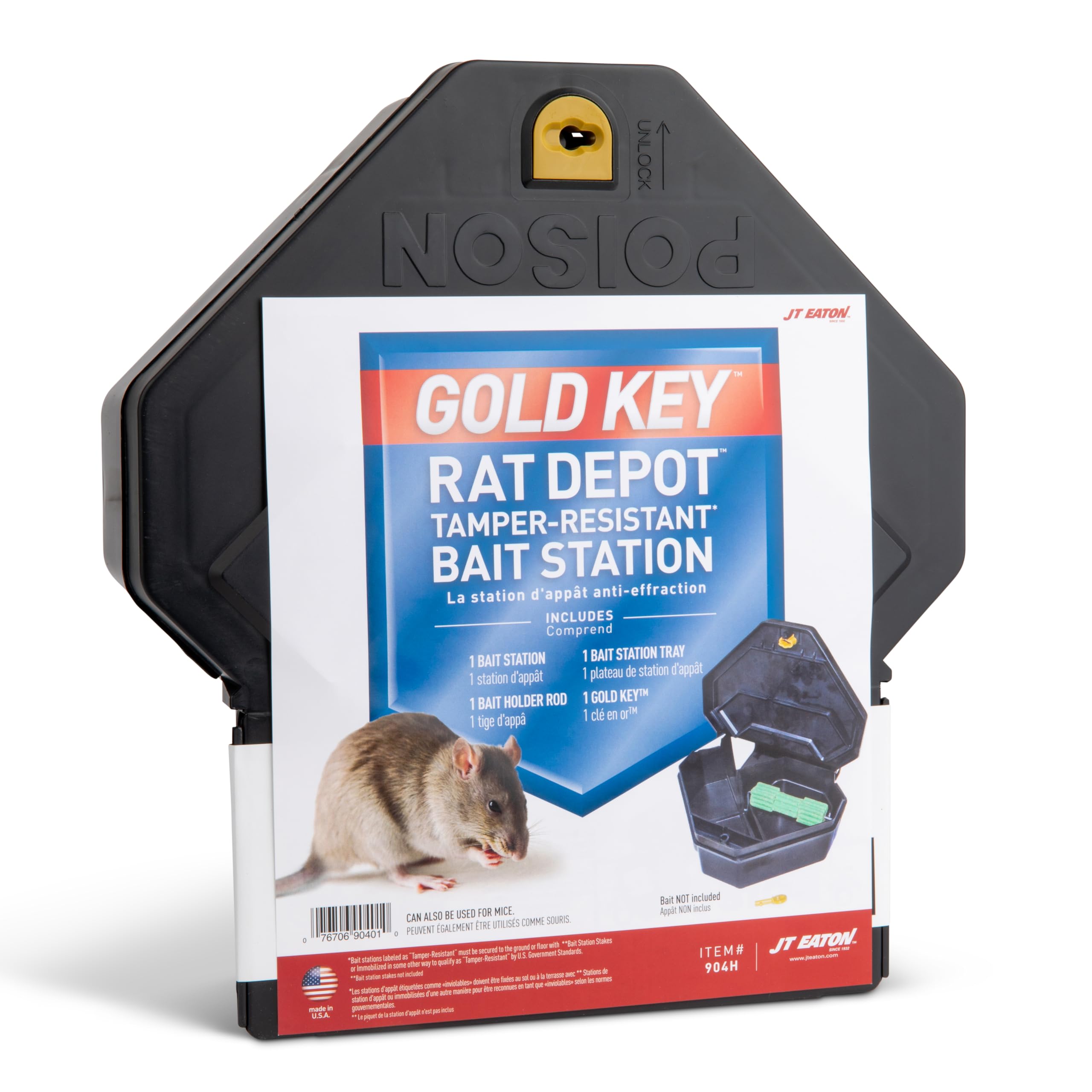 Amazon.com : Gold Key Rat Depot Plastic Tamper-Resistant Bait