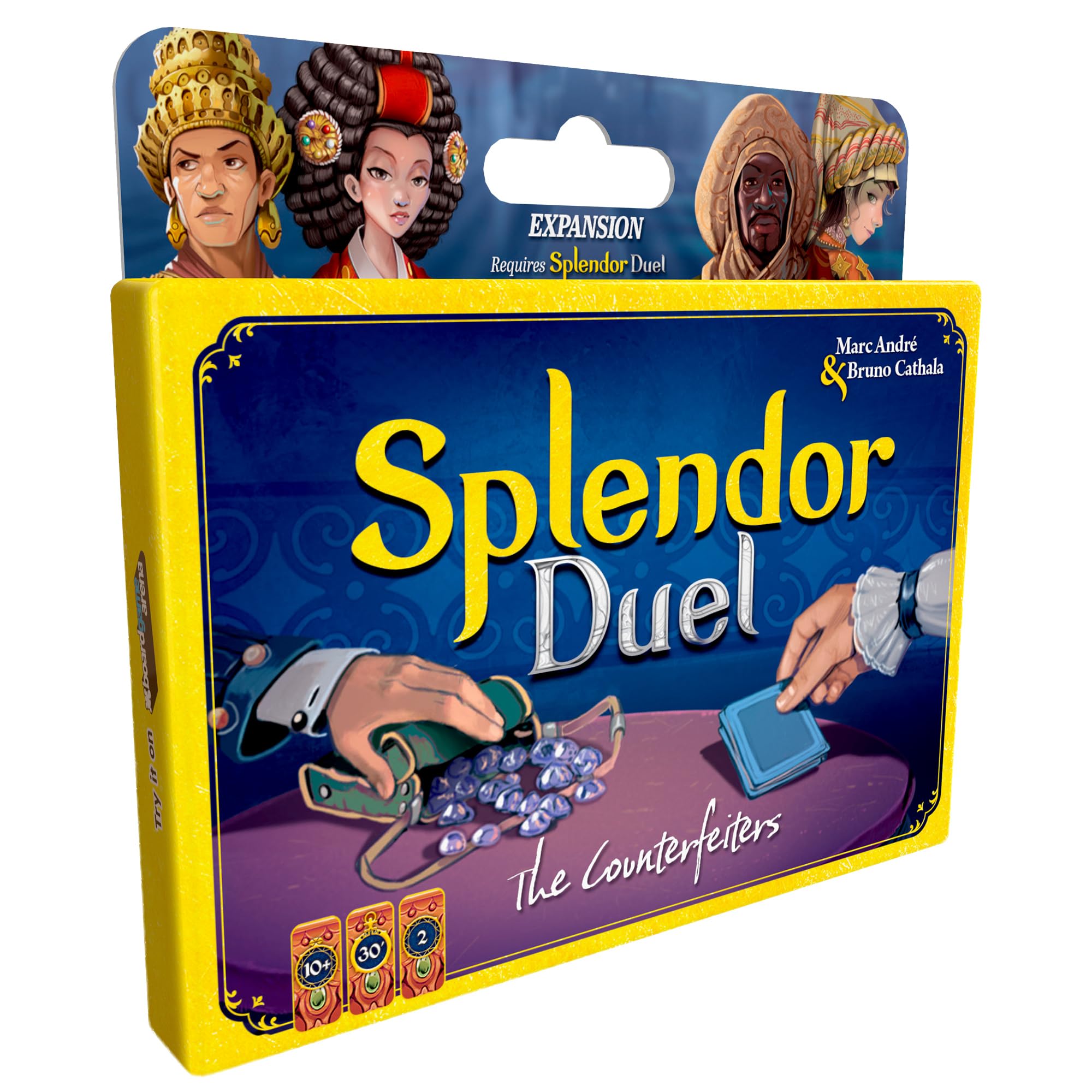 Asmodee Splendor Duel The Counterfeiters Expansion - 2 Player Strategy