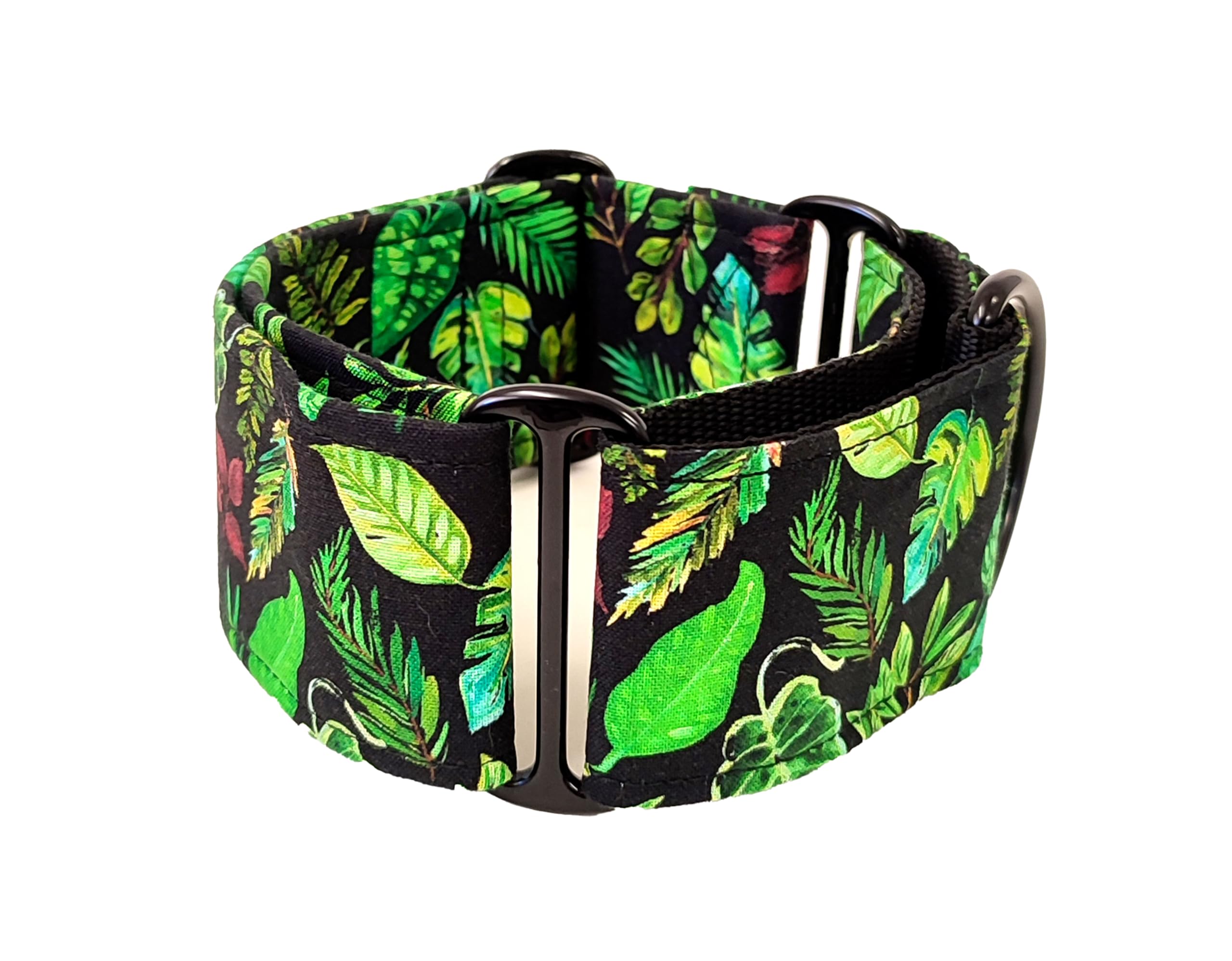 Collar Martingale Para Perro: Rainforest, Hecho a Mano en España por Wakakán