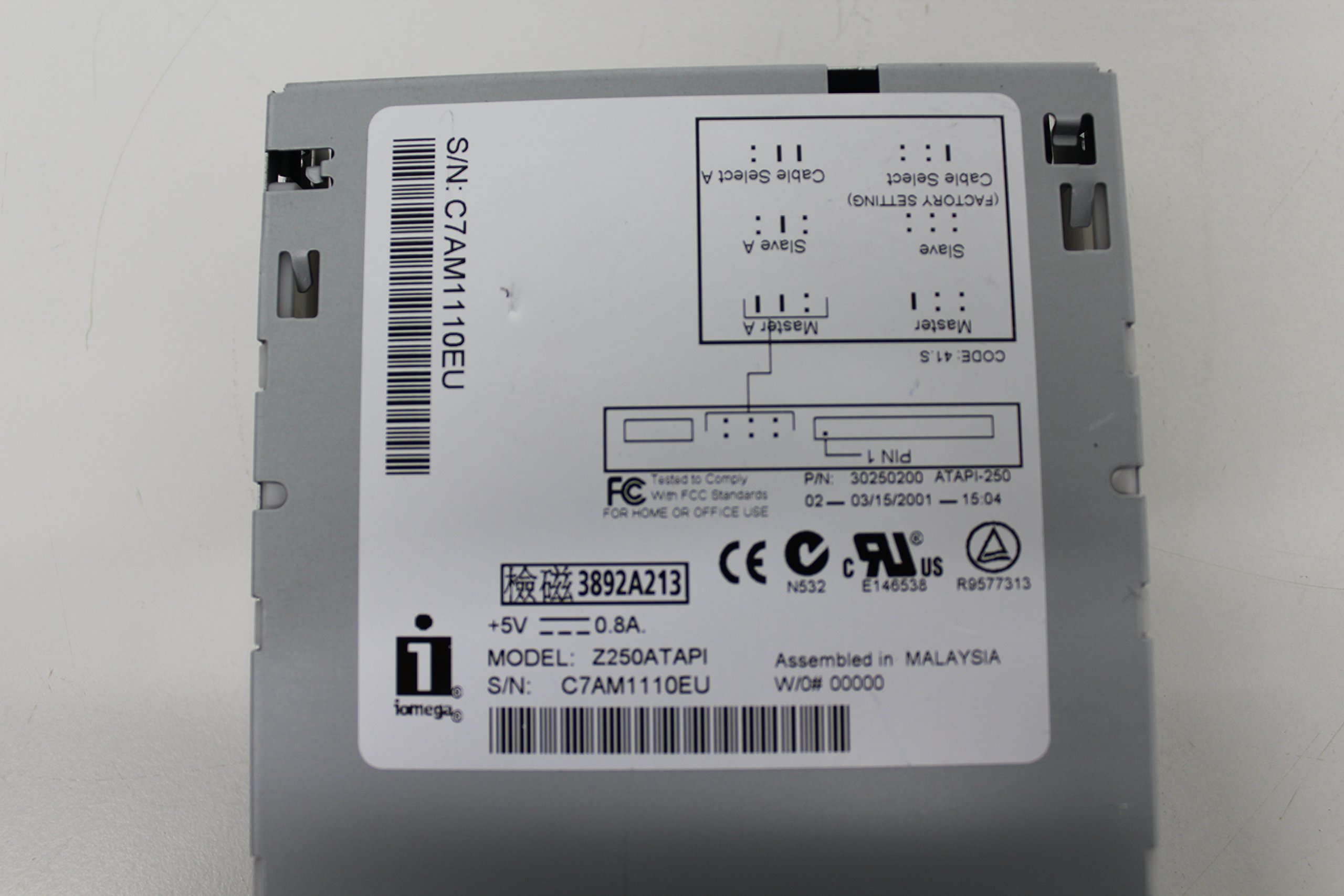 Amazon.com: Iomega 11113 Zip 250MB ATAPI Internal Drive