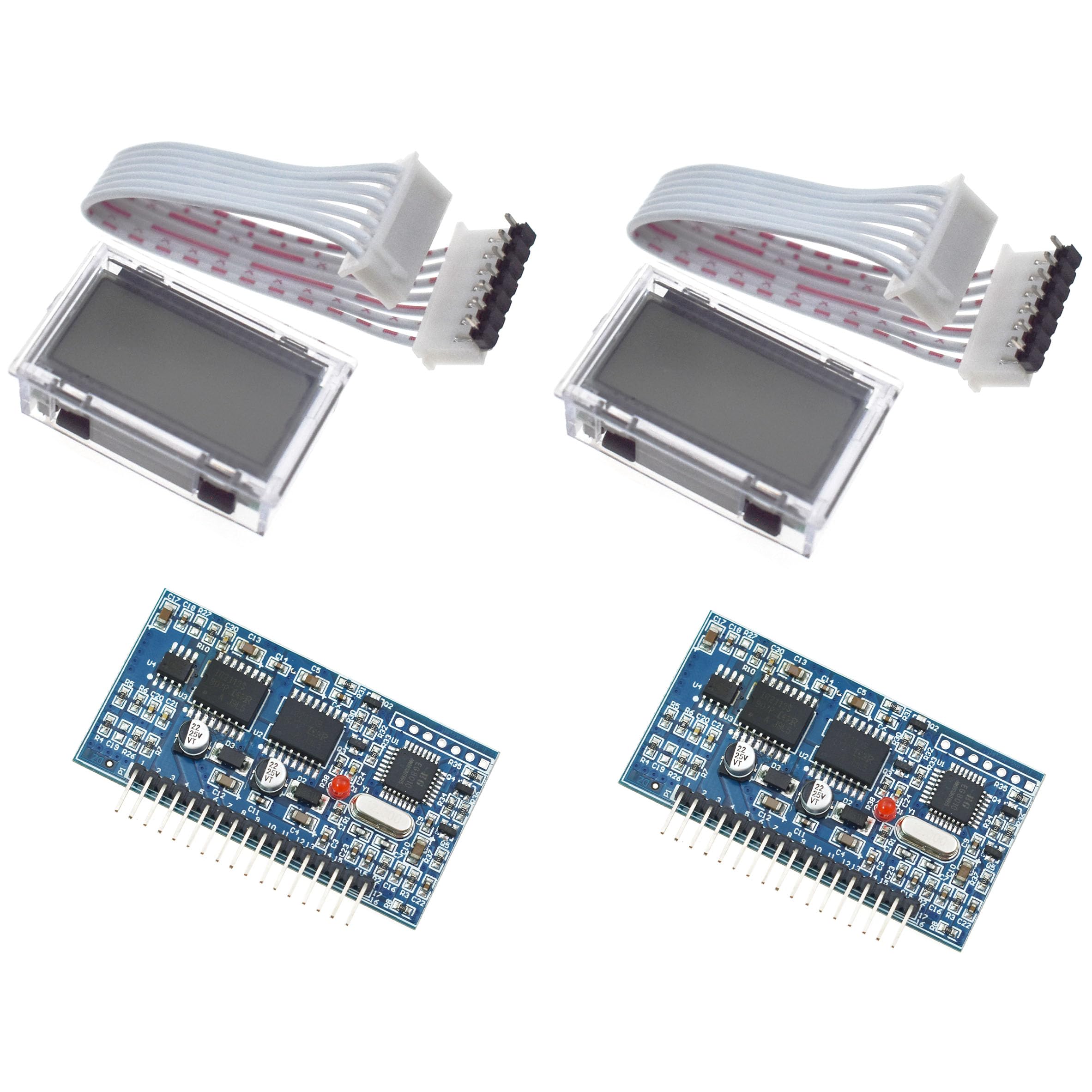 Set of 2 EGS002 EG8010 IR2110 Driver Module with LCD Pure Sine Wave Inverter Driver