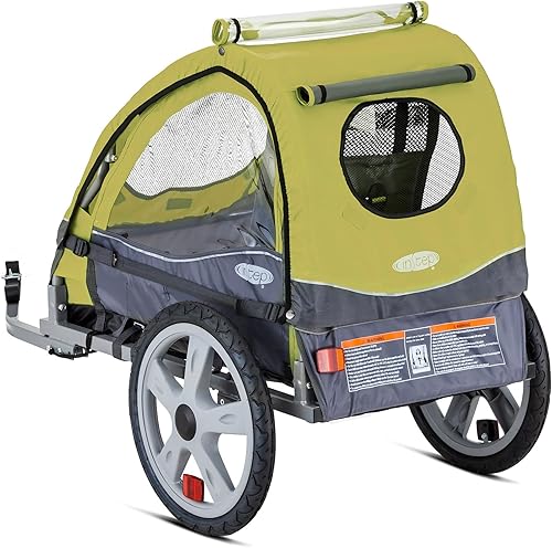 Miniatura 2 de Instep Bike Trailer for Toddlers Kids Single and Double Seat 2-In-1 Canopy Carrier Multiple Colors