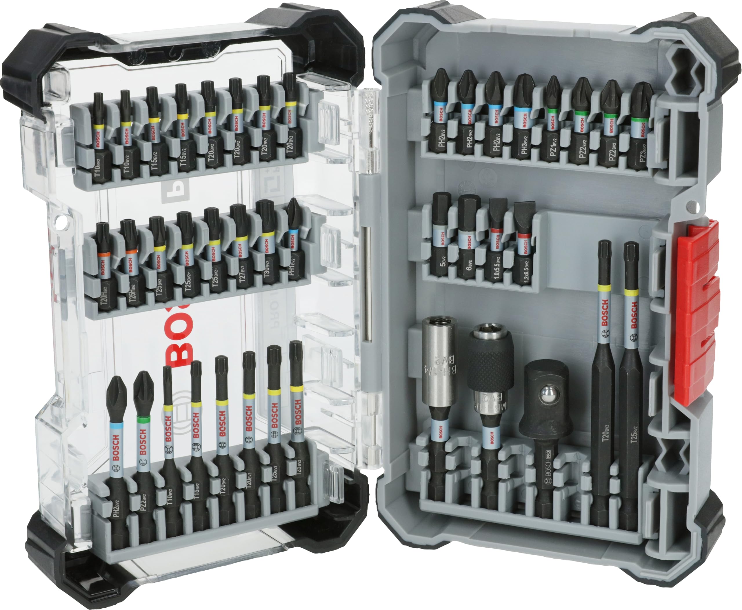 Bosch Bosch 41x PRO Impact Set, 41 pcs (200 x 107 mm, Professional Accessory Screwdriver, Screwdriver)