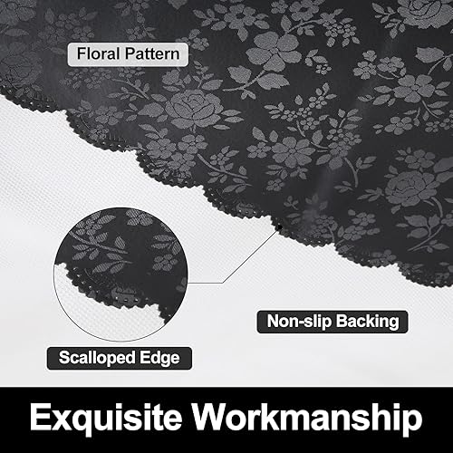 Miniatura 5 de Smiry - Mantel de vinilo resistente al agua, a prueba de manchas, resistente al aceite, mantel para cocina y comedor