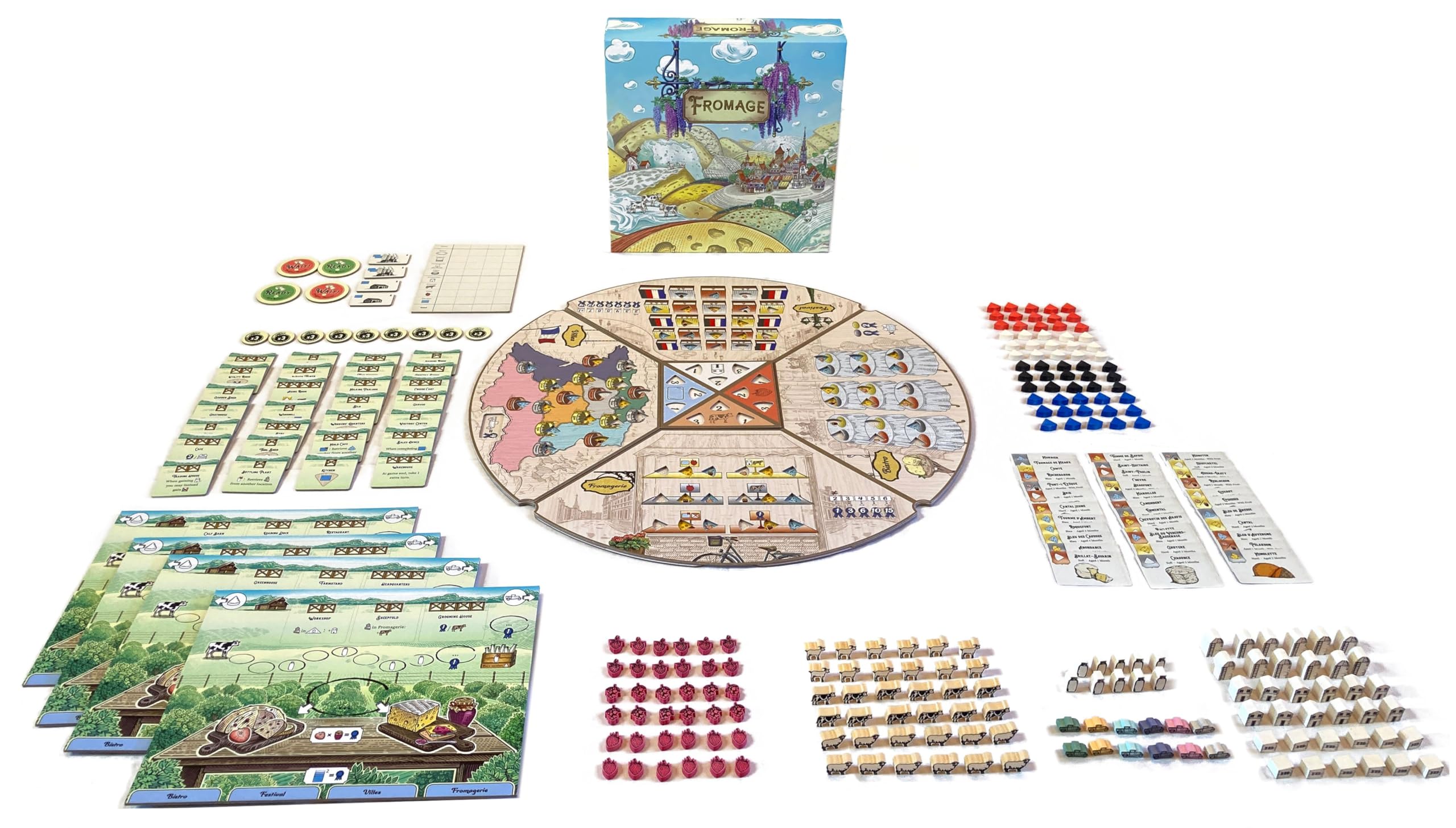 Road To Infamy Games Fromage Board Game, 4 Players, Ages 14+, Multicolor, 29.6 x 8.6 x 2.86 cm - Image 2