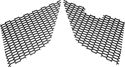 Miniatura 2 de KUAFU Inserto protector de parrilla protectora para radiador delantero compatible con Chevy Chevrolet Corvette C8 2020-2023 rejilla de ventilación