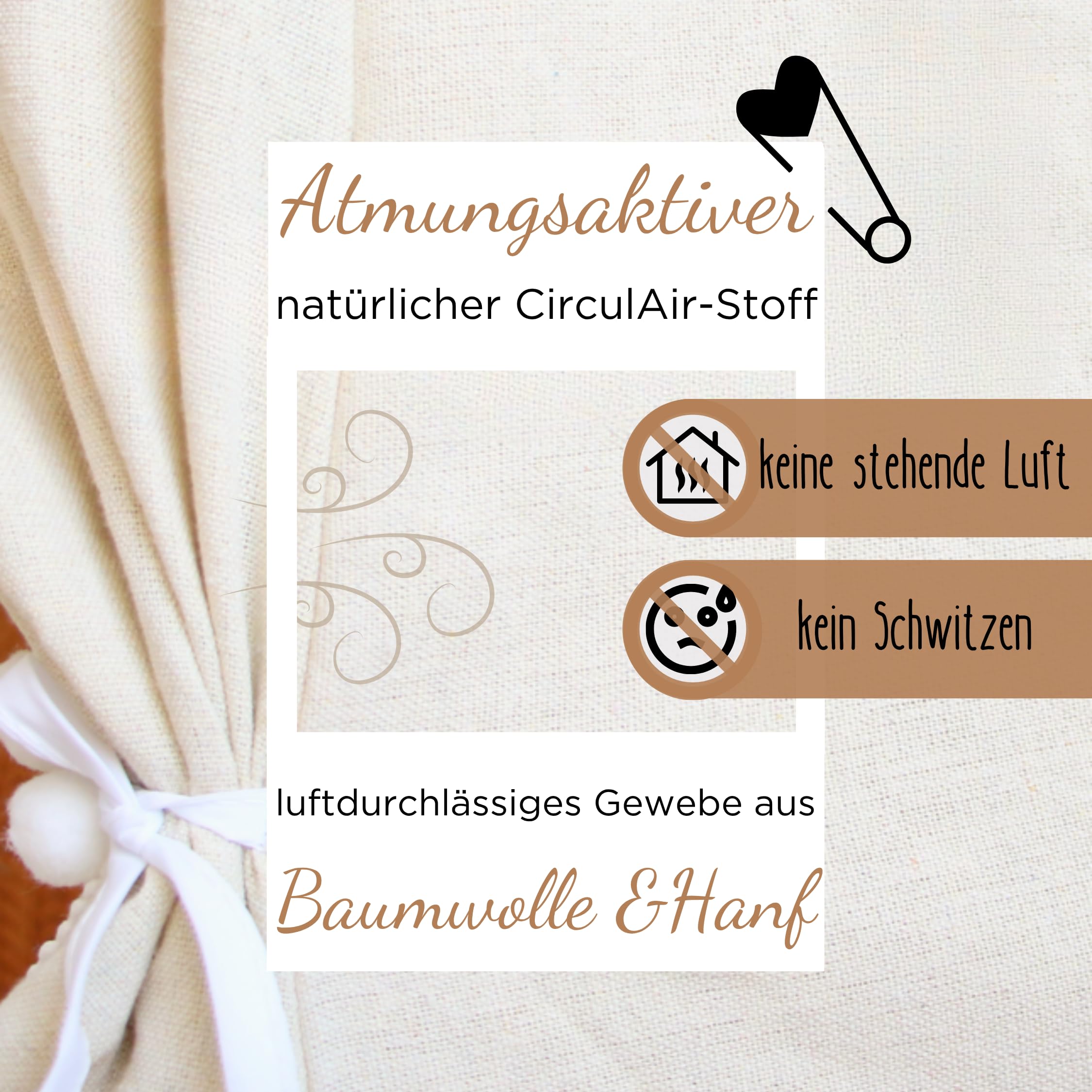 LIONHERZ® DAS ORIGINAL Spielzelt Baumwolle/Hanf | Kinderzelt Tipi Indoor | inkl. Bodenmatte, Deko-Regenbogen & Tragetasche | stabil durch Fiberglasstangen | atmungsaktiv | Tippi | Mädchen & Jungen