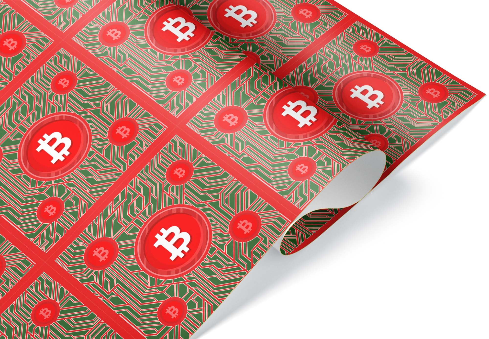 Amazon.com: Christmas Cryptocurrency Coin Premium Wrapping Paper Roll Gift  Wrap Sheet for Presents Birthday Party Decorations (6 foot x 30 inch roll)  : Health & Household