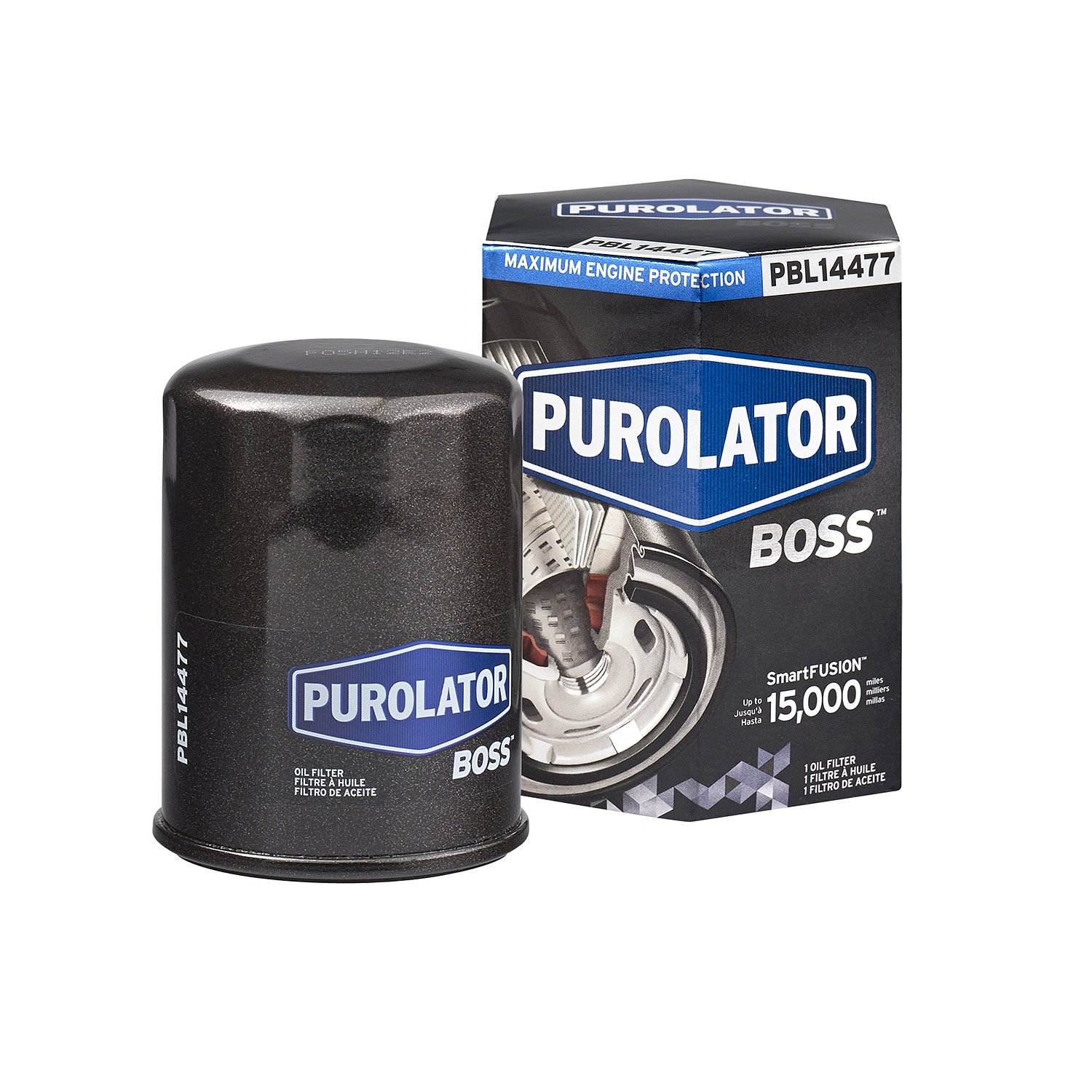 PBL14477 PurolatorBOSS Maximum Engine Protection Spin On Oil Filter