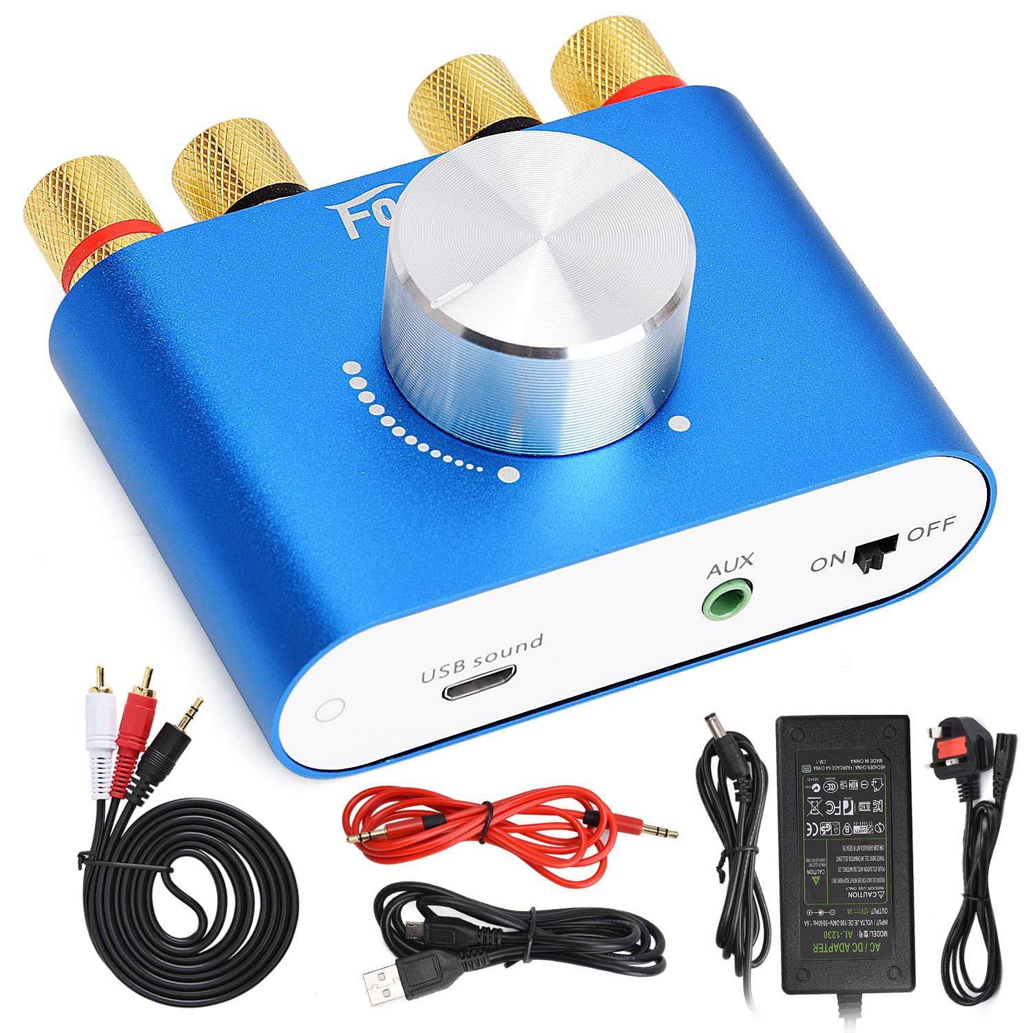 Buy Facmogu F900 Mini Bluetooth Power Amplifier Wireless Audio Receiver