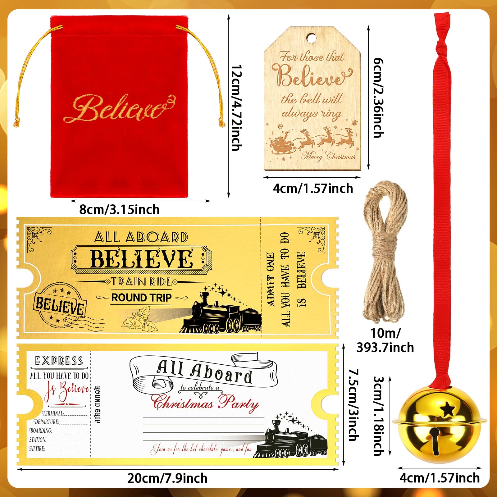 amazon-com-zeyune-6-sets-christmas-believe-bells-polar-sleigh-bells-gifts-with-train-tickets-wooden-gift-tags-velvet-bag-gold-home-kitchen for Free Printable Polar Express Bell Tags Amazon.com: Zeyune 6 Sets Christmas Believe Bells Polar Sleigh Bells Gifts with Train Tickets Wooden Gift Tags Velvet Bag (Gold) : Home & Kitchen for Free Printable Polar Express Bell Tags