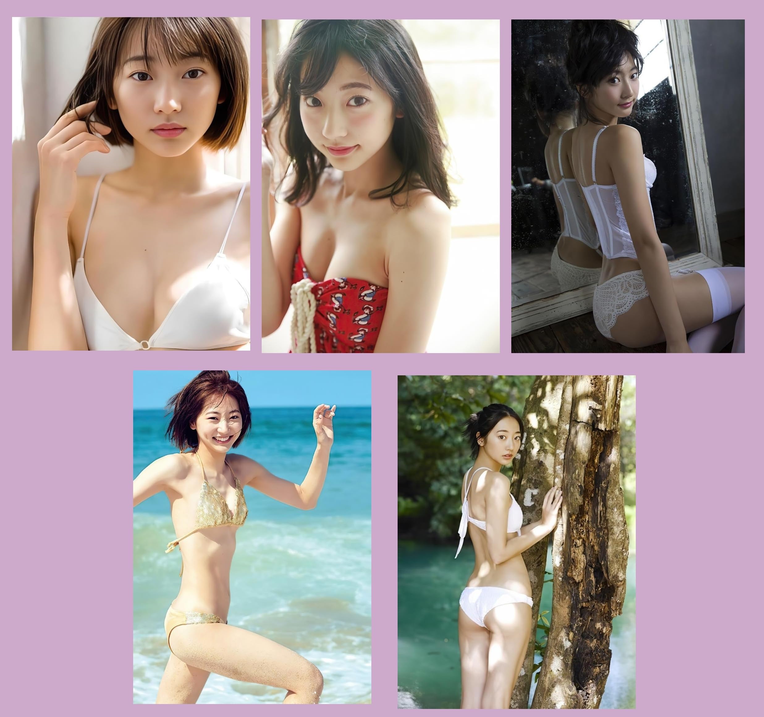 Amazon.co.jp: 武田玲奈 A4 判 A4サイズ 写真 5枚 N グラビア アイドル