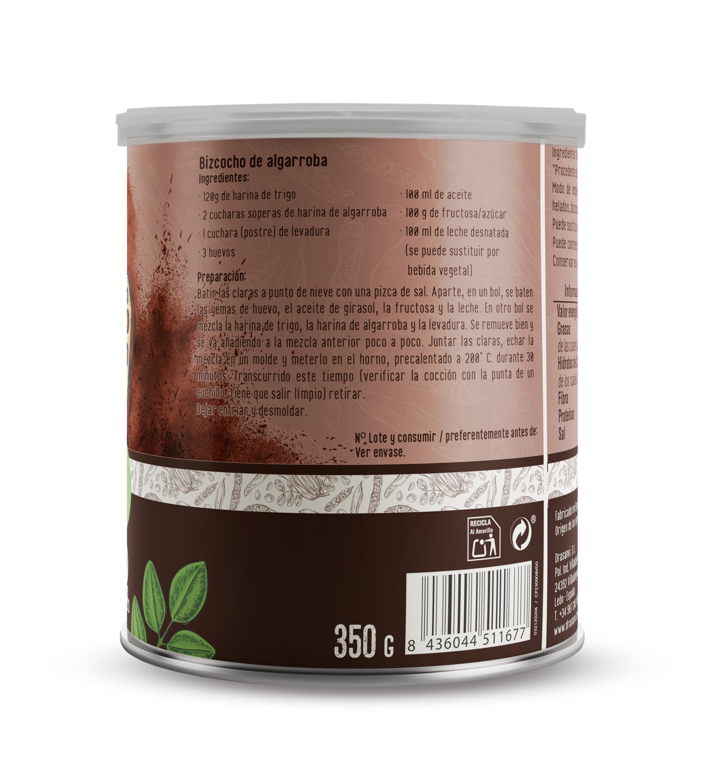 Ecosana Harina Algarroba Bio 350g