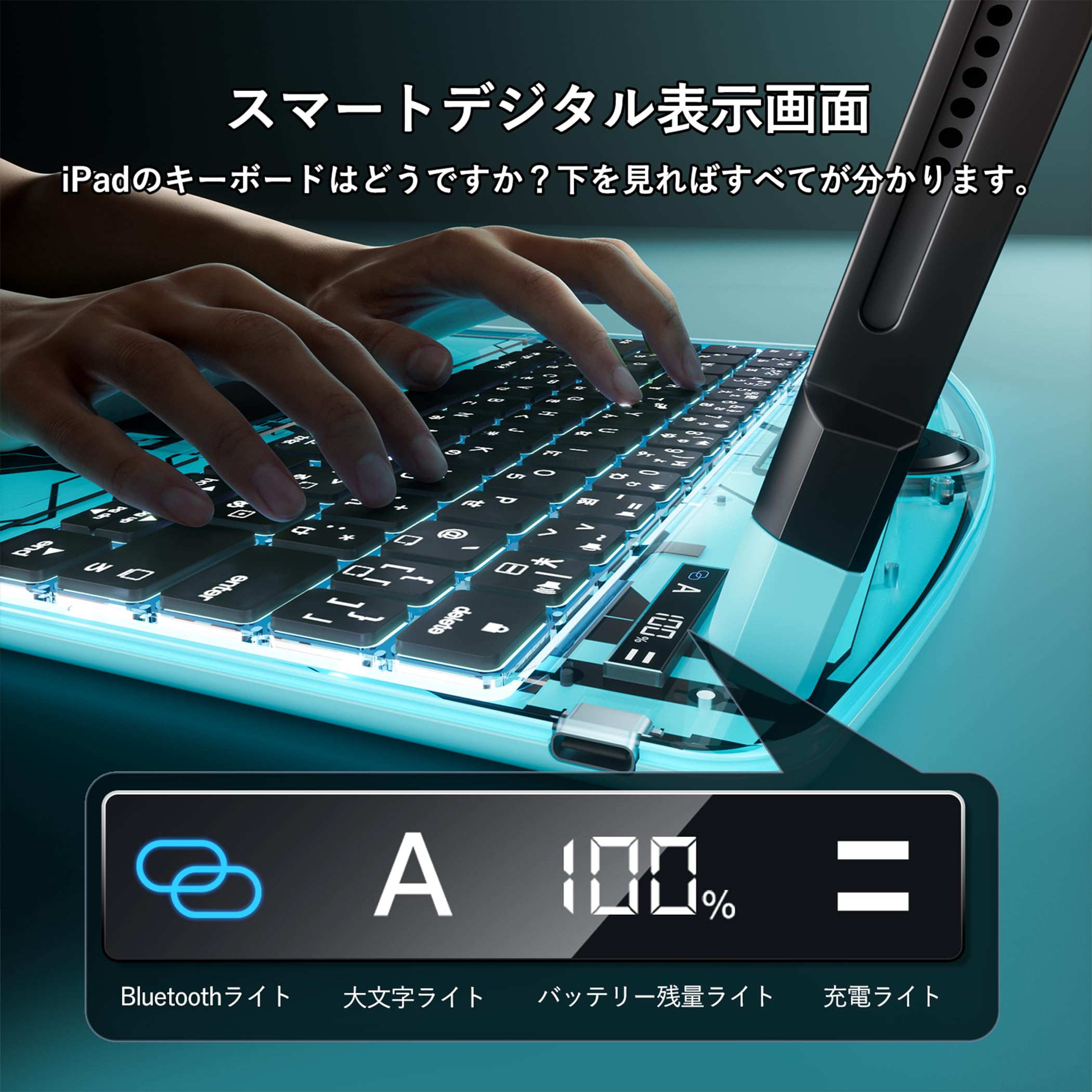 Amazon.co.jp: BJBT ipad Pro 13インチ M4/M5 キーボードケース 対応