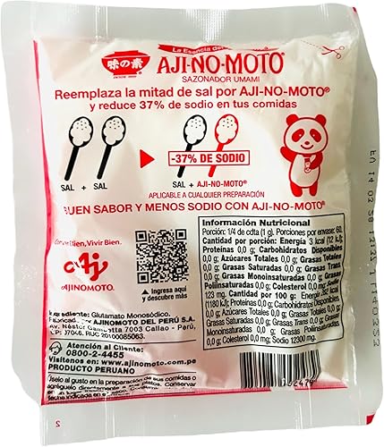 Miniatura 2 de Ajinomoto Peruano, condimento peruano, condimento Umami, 2 paquetes x 2.12 onzas