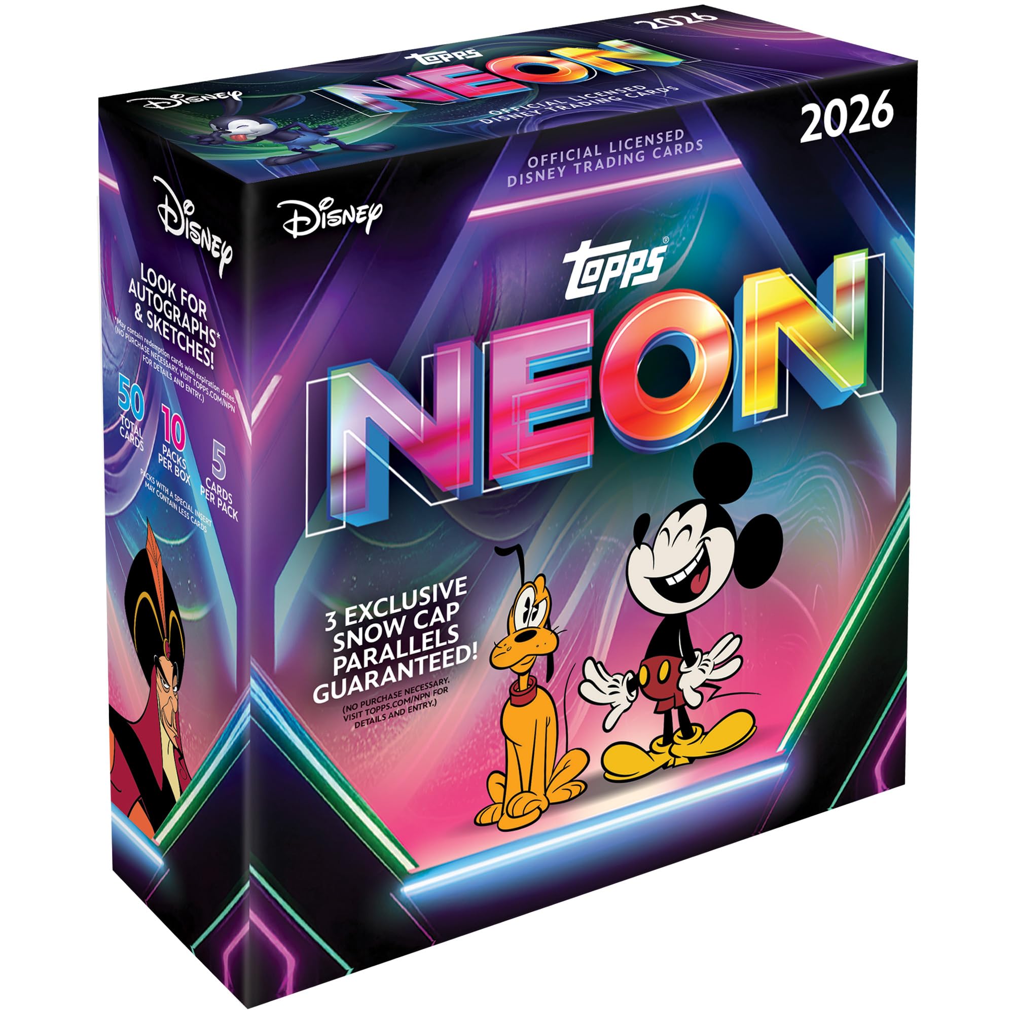 Topps Disney NEON 2026 MEGA BOX 未開封品 Amazon.com: 2026 Topps Disney Neon - Factory Sealed - Mega Box