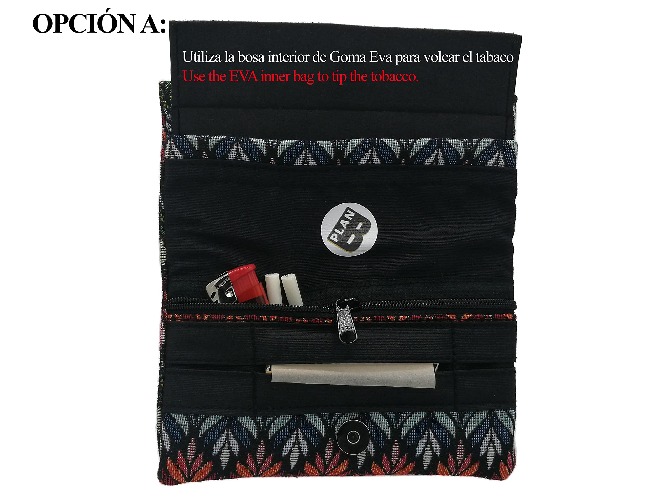 Portasigarette Per Tabacco Trinciato Yolo Gaudí - Con Borsa In Gomma EVA, 16x8.5 Cm - Foto 9