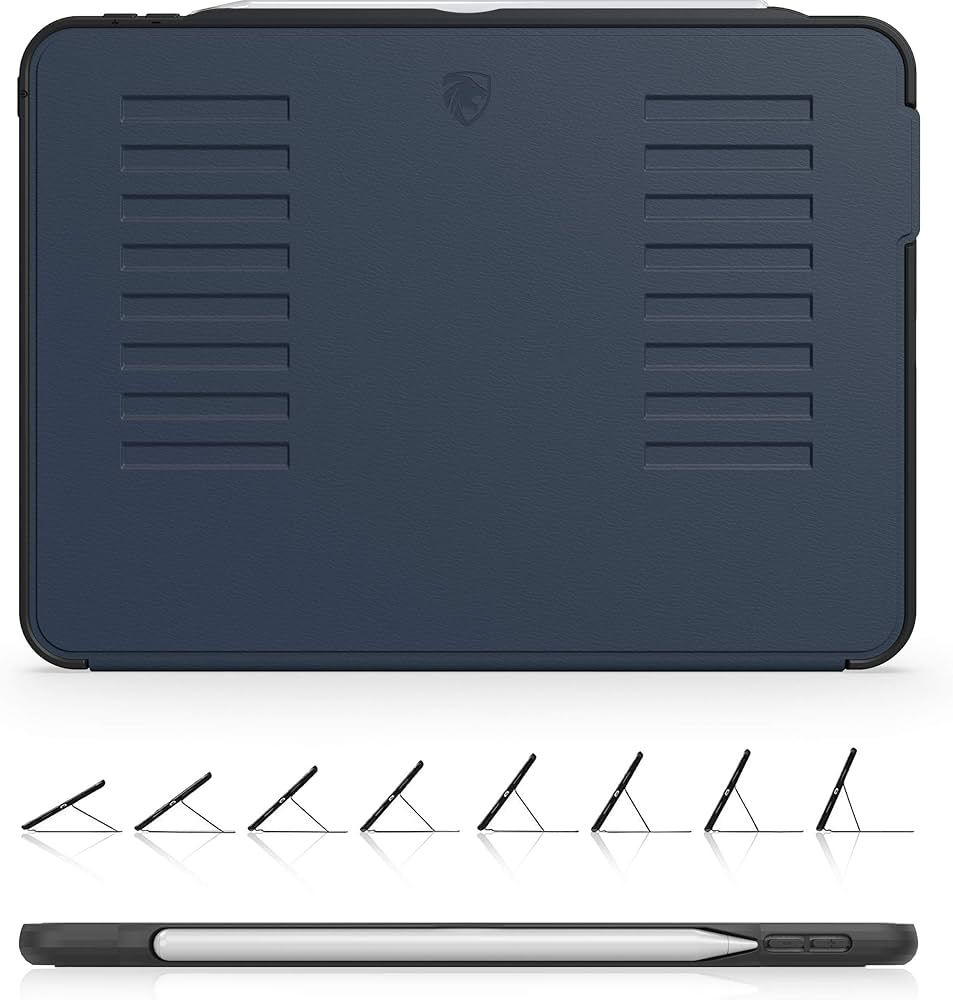 Zugu iPadケース ネイビー(12.9) Amazon.com: ZUGU Case for iPad Pro 13 (M4) 2024, Slim