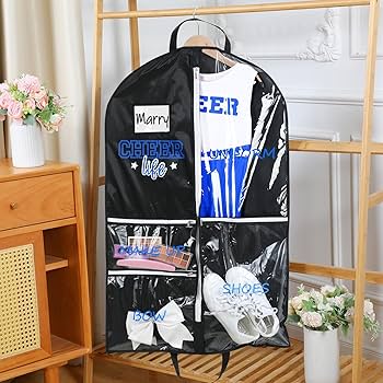 Amazon.co.jp: Blushtier チアガーメントバッグ 4個 チア