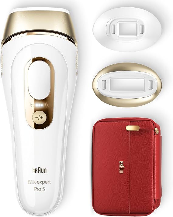 Braun Silk Expert Pro 5 PL5160 New Generation IPL + Design Bag Laser Hair Removal Tool
