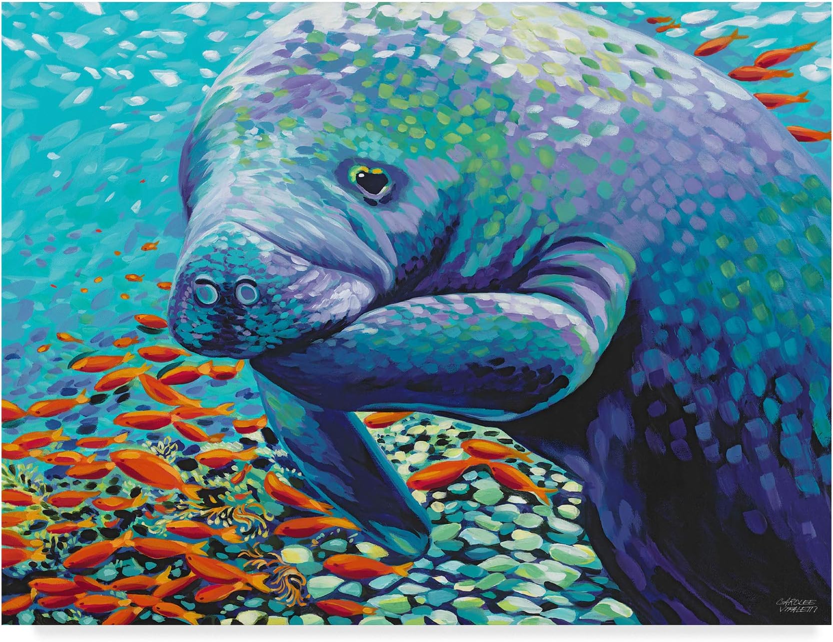 Trademark Fine Art Sea Sweetheart Ii by Carolee Vitaletti, 24x32-Inch