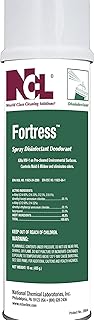 FORTRESS Spray Disinfectant Deodorant, aerosol 12/15 oz Aerosol Case (NCL2004)