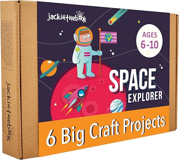 Space Science 6-in-1 Craft Kit Gift for Kids Ages 6-10 - Solar System Arts Toys &hellip;