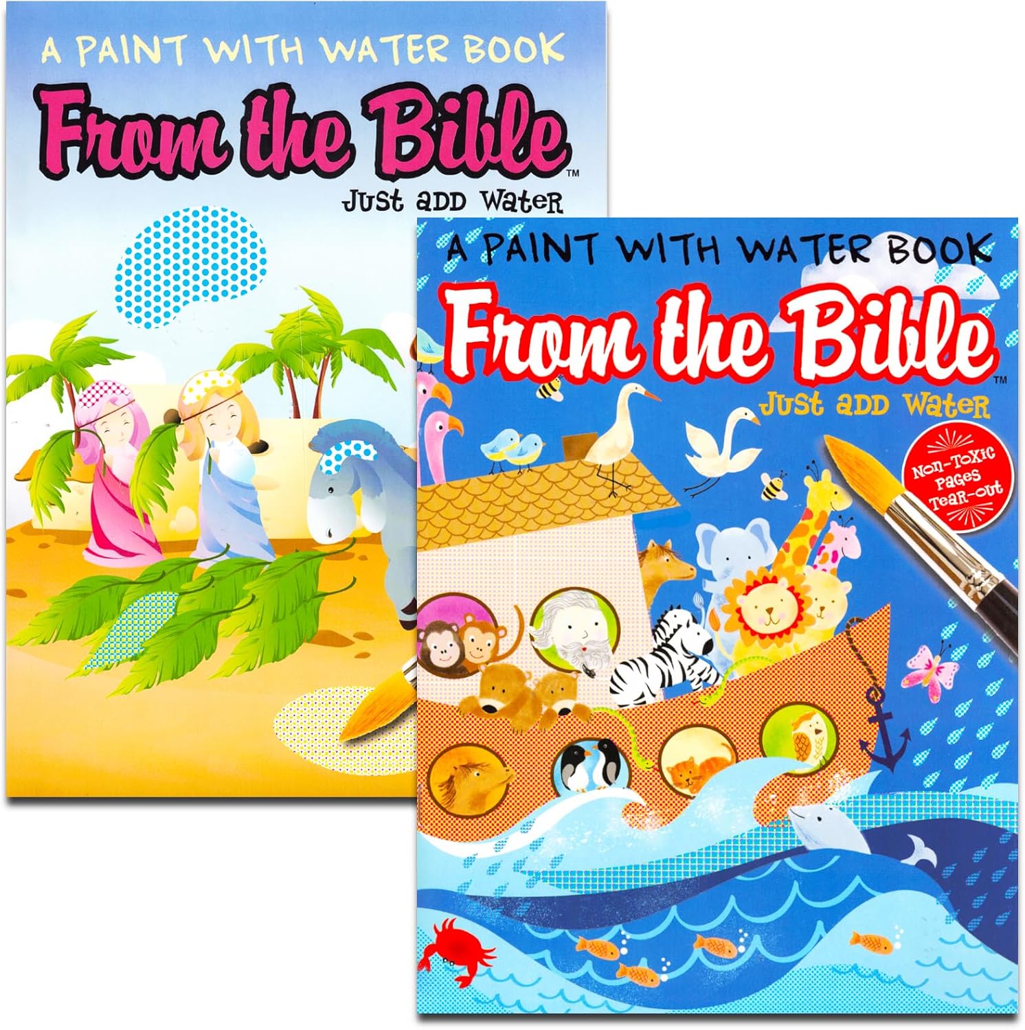 Amazon.com: Bible Paint with Water Set - Biblical Painting Art Set ...