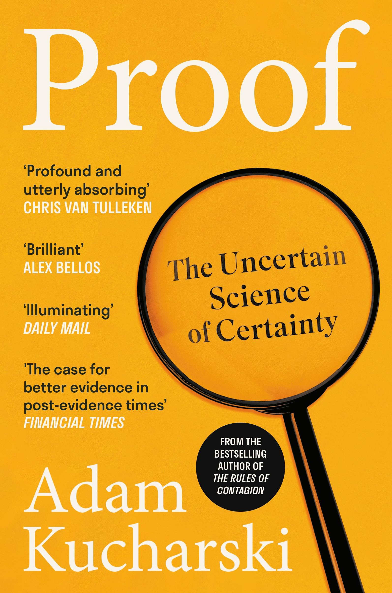 PROOF by ADAM KUCHARSKI PAPERBACK 9781788169097
