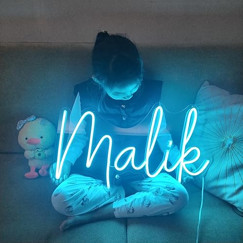 Miniatura 7 de Letreros de neón personalizables para bodas, letreros de nombre para dormitorios de niñas, decoración de pared, cumpleaños y regalos  Personaliza tu