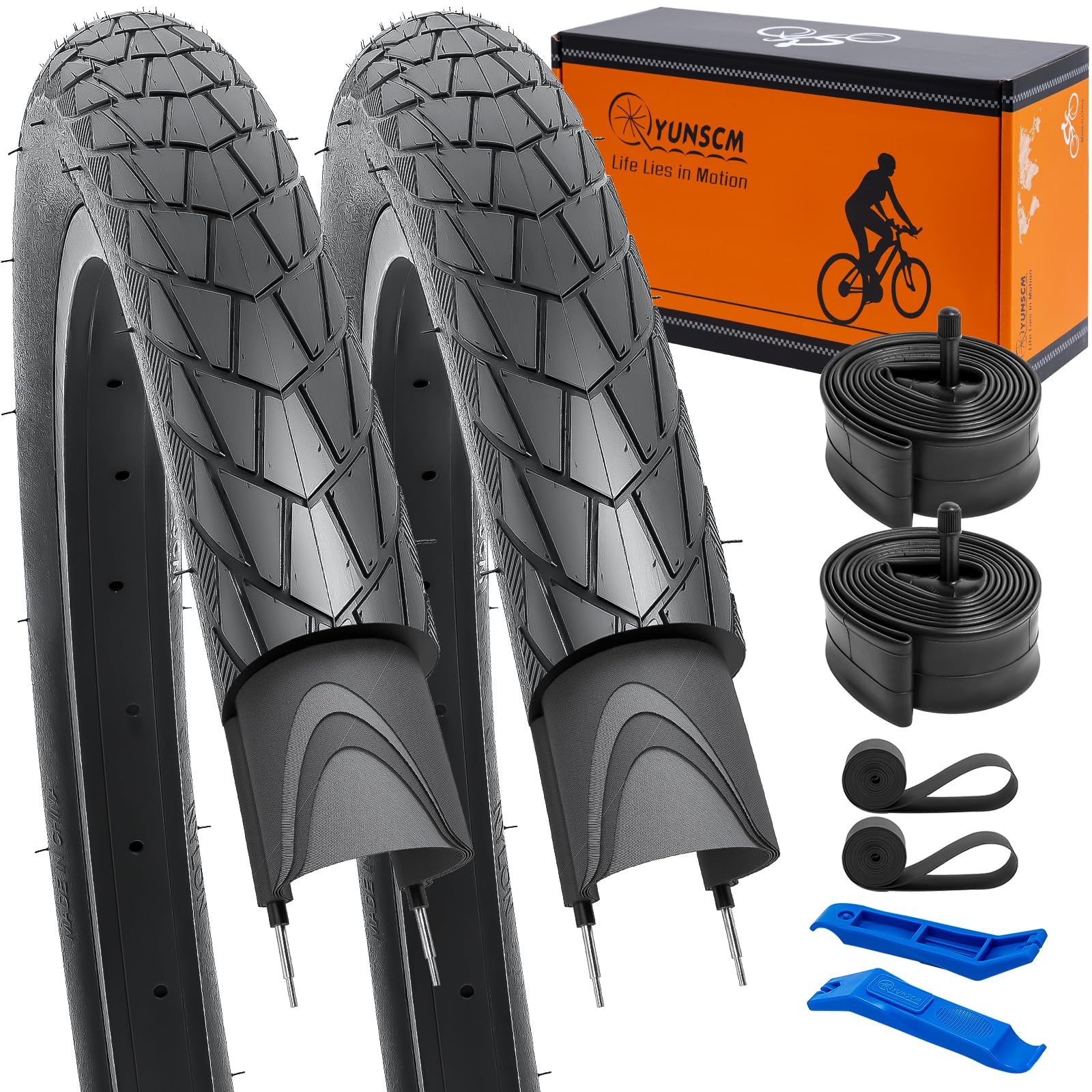 26冊 Amazon.com : YUNSCM 26x2.0 Lightweight Bike Tires (ETRTO 50