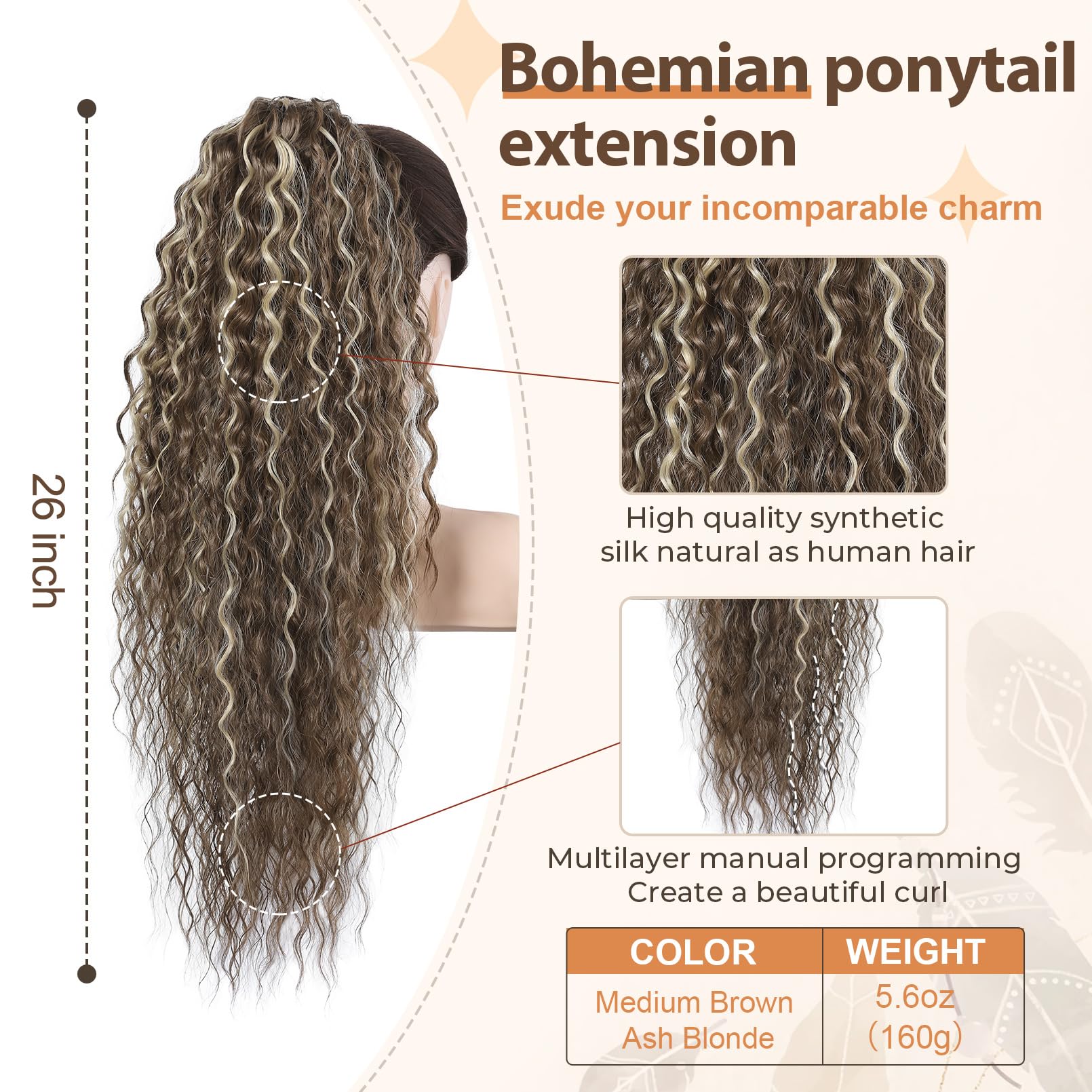 FLUFYMOOZ Ponytail Extension - Image 2