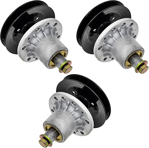 Miniatura 3 de 8TEN Kit de reconstrucción de la correa del husillo de la hoja para Exmark Lazer Z HP 48-Inch 103-6583 1-414335 1-413308 103-6581 1-613098