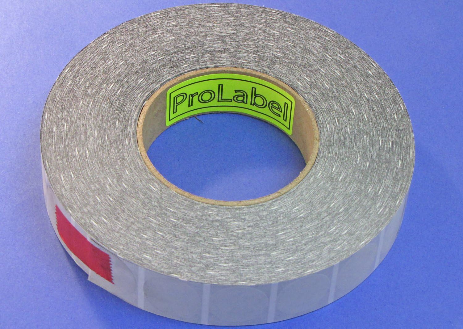 Brand Clear Frosted Translucent 1" Wafer Tab Seals 5000 Roll #CLR1W 1" Round