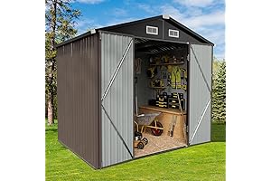 5' x 8' Premium Steel She Shed Outdoor Storage Shed