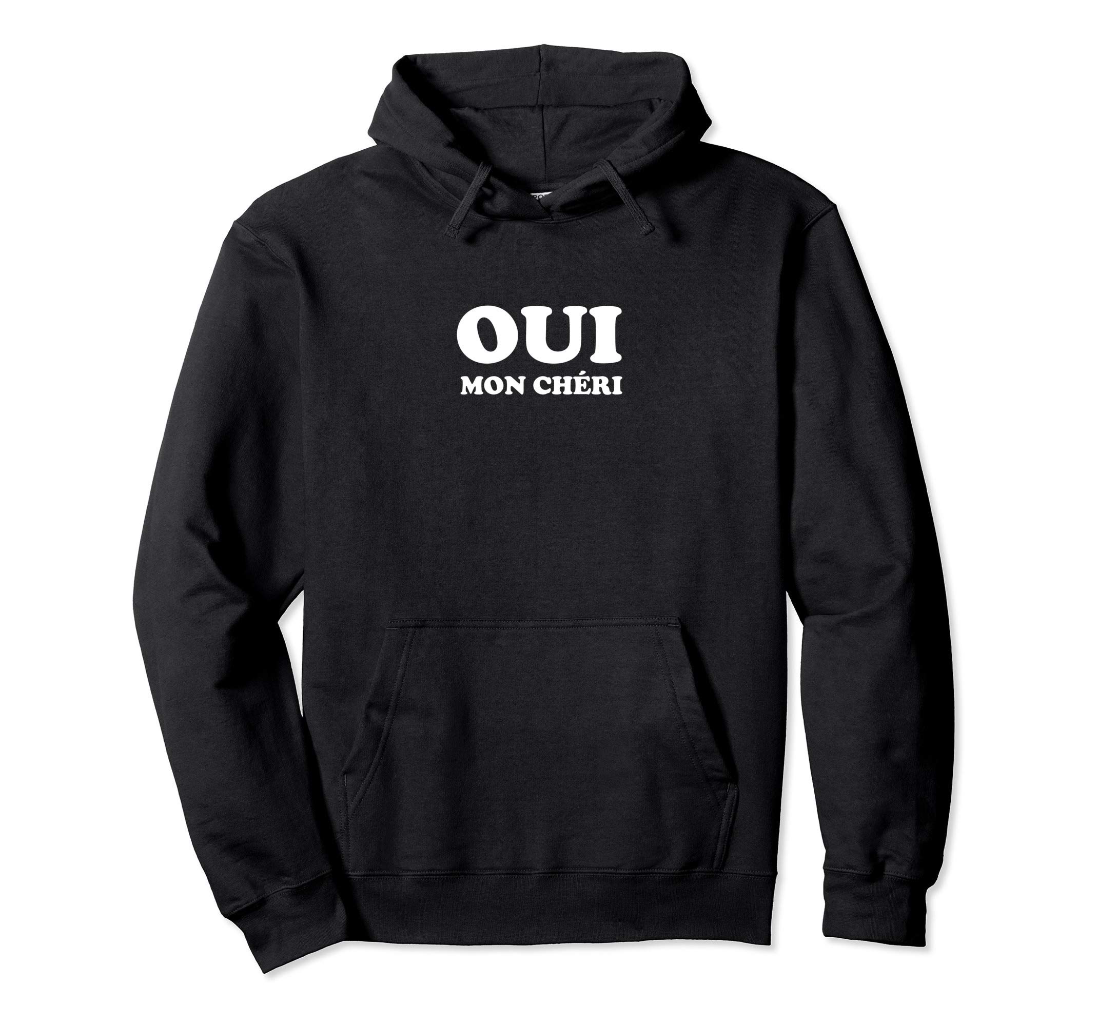 Oui Mon Cheri Retro French Romantic Pullover Hoodie