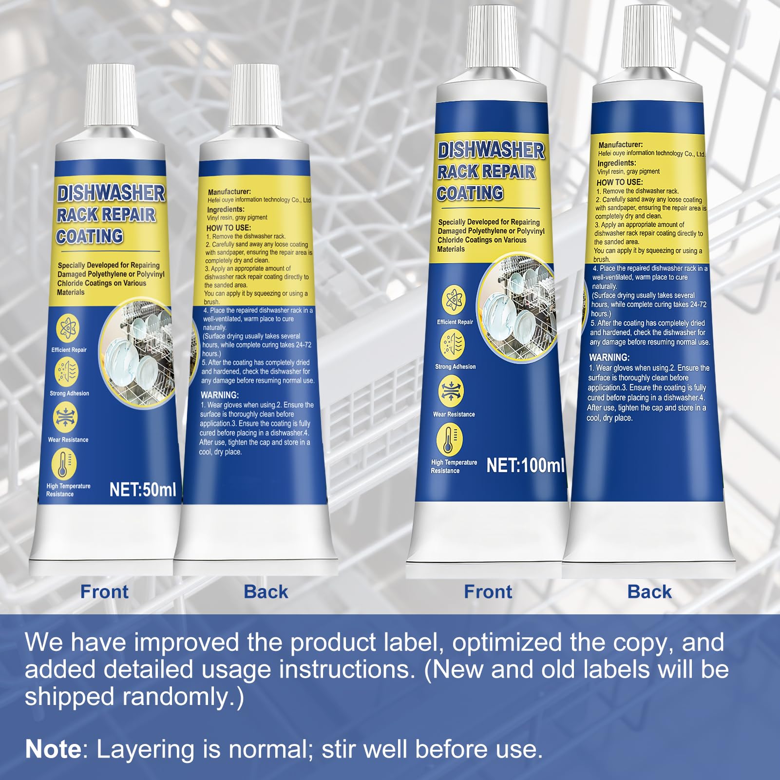 Repair Dishwasher Rack - Restore & Protect -8
