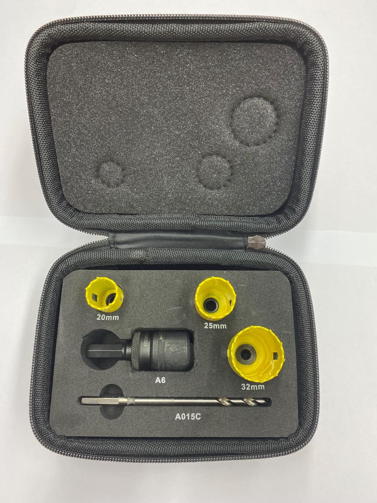 Starrett Kit di seghe a tazza a taglio rapido, 8 pezzi bi-metallo Kwik Change Arbors Set con trapano pilota HSS - Kit elettricista compatibile con Bosch Dewalt Hitachi Festool Milwaukee