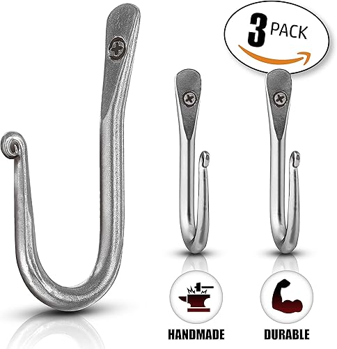 Miniatura 2 de Stur-De Ganchos decorativos para pared, ganchos de pared para colgar abrigos, sombreros y bolsos, ganchos versátiles para toallas para baños o