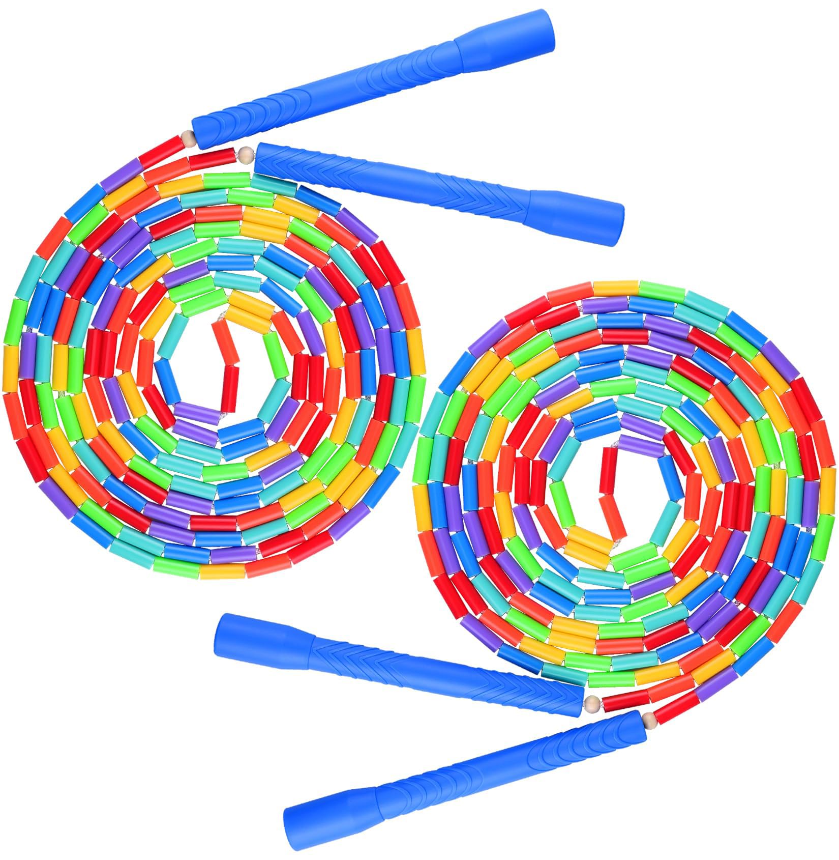 Fezog Rainbow Double Dutch Jump Rope
