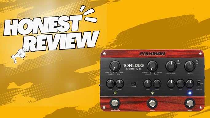 Amazon.com: Fishman ToneDEQ Acoustic Instrument Preamp with