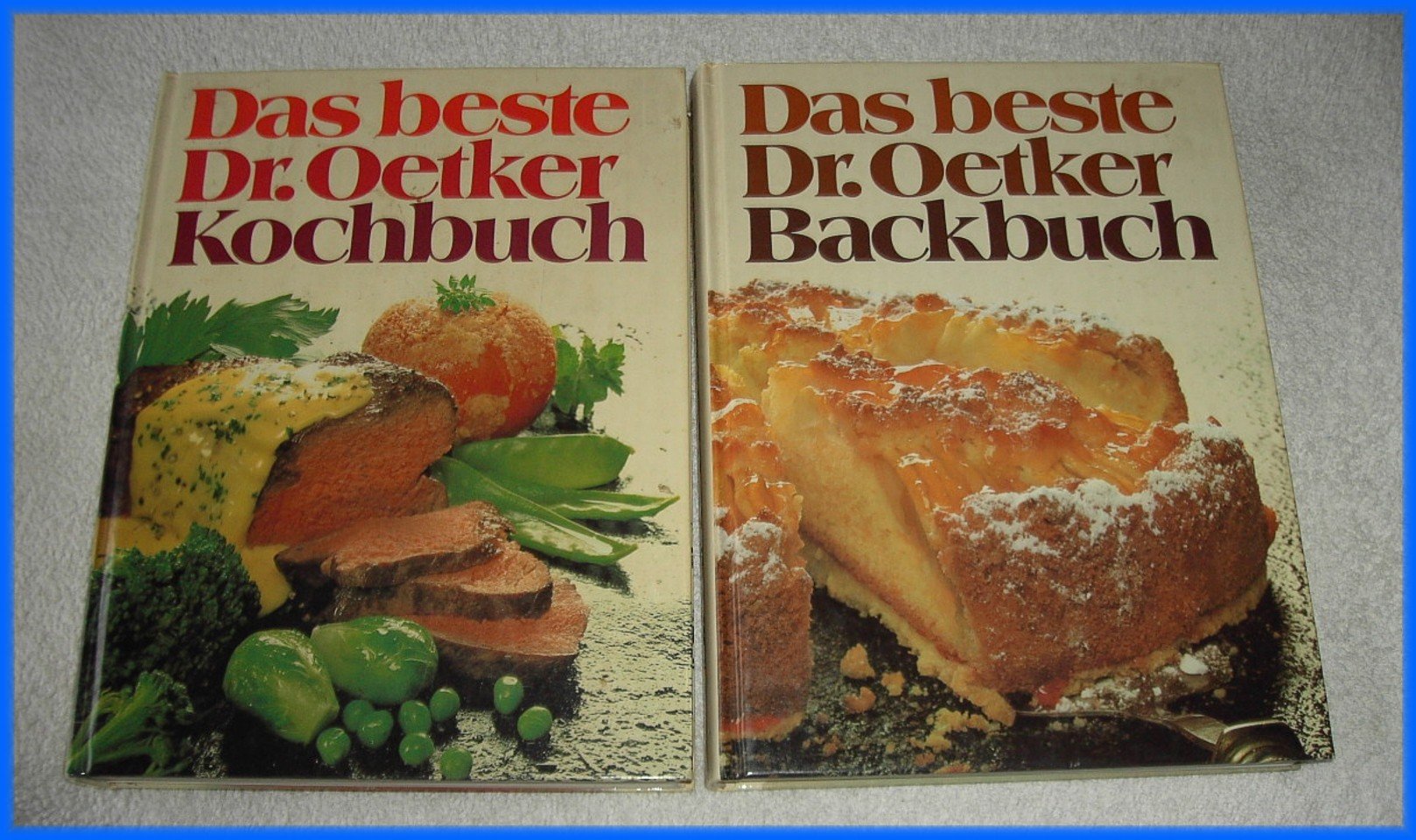 DAS BESTE DR. OETKER BACKBUCH & DAS BESTE DR. OETKER KOCHBUCH