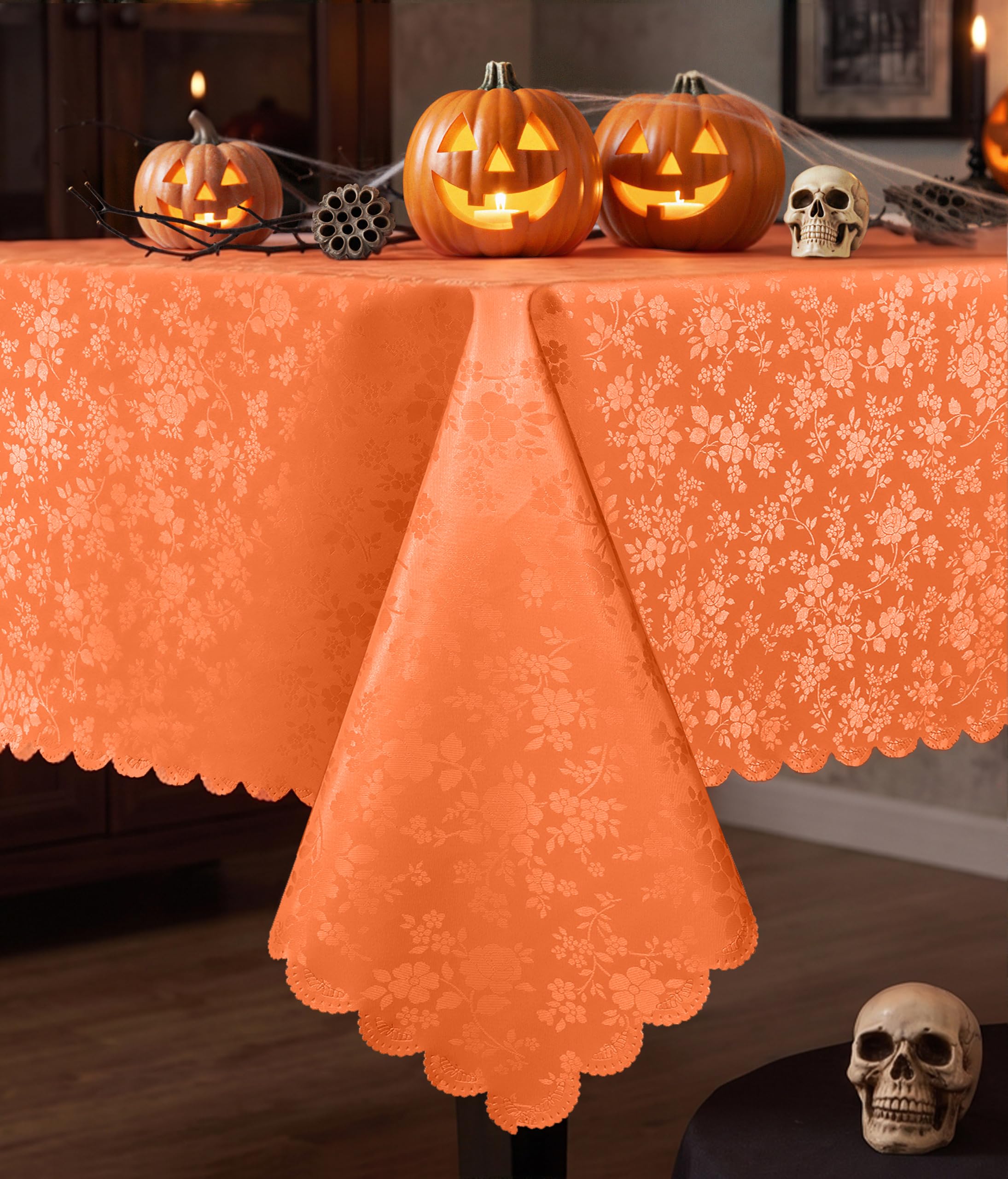 Smiry Rectangle Waterproof Heavy Duty Vinyl Tablecloths, 60 x 102 Inch